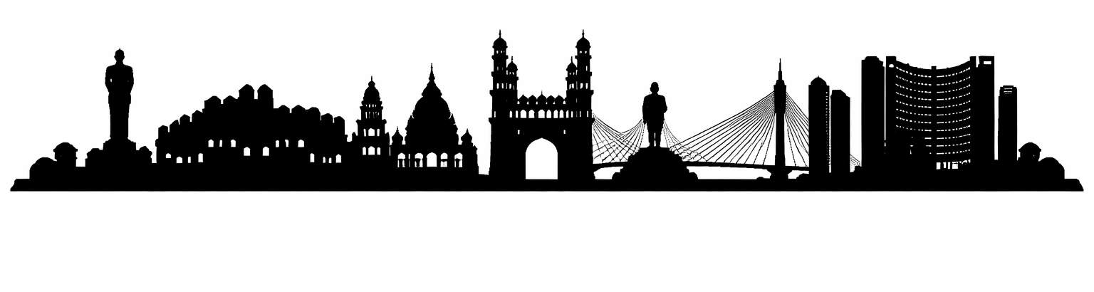 Hyderabad skyline